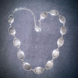 Elegant Silver Tony lama Belt